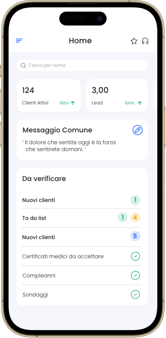 App Titolare - gestionale per staff